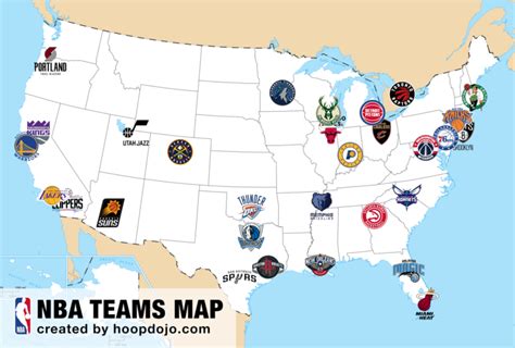 nba teams map|lista equipos nba.